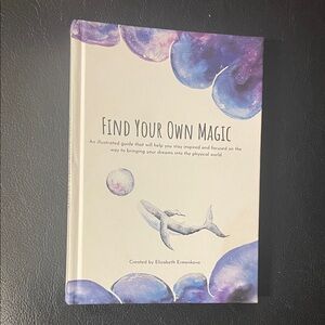 “Find Your Own Magic”Gratitude Journal by Elizabeth Ermenkava. Hardcover. NWT.